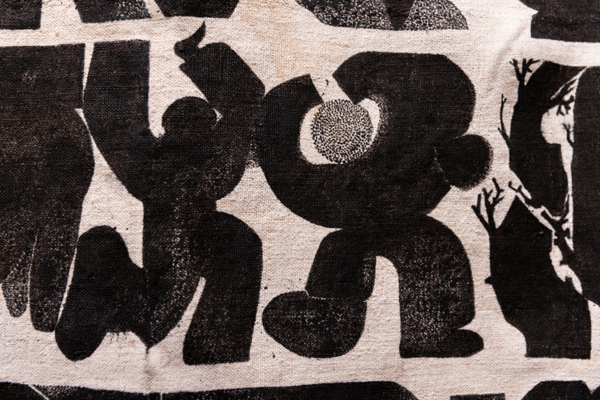 Sumi ink work, 2021.
